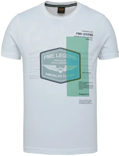 PME Legend Jersey T Shirt Logo  White