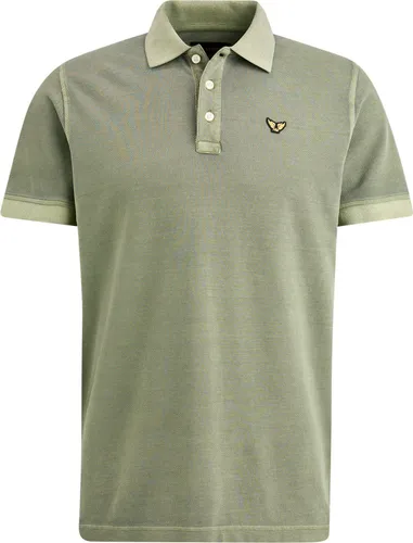 PME Legend Polo Shirt Garment Dye Green