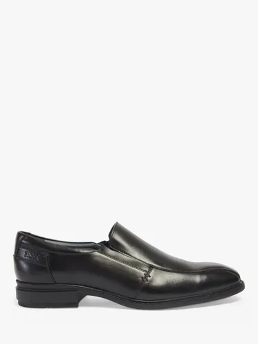 Pod Spear Leather Loafers - Black - Male