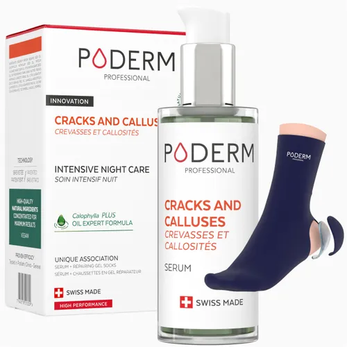 PODERM – CRACKS AND CALLUSES – Repairs and Soothes