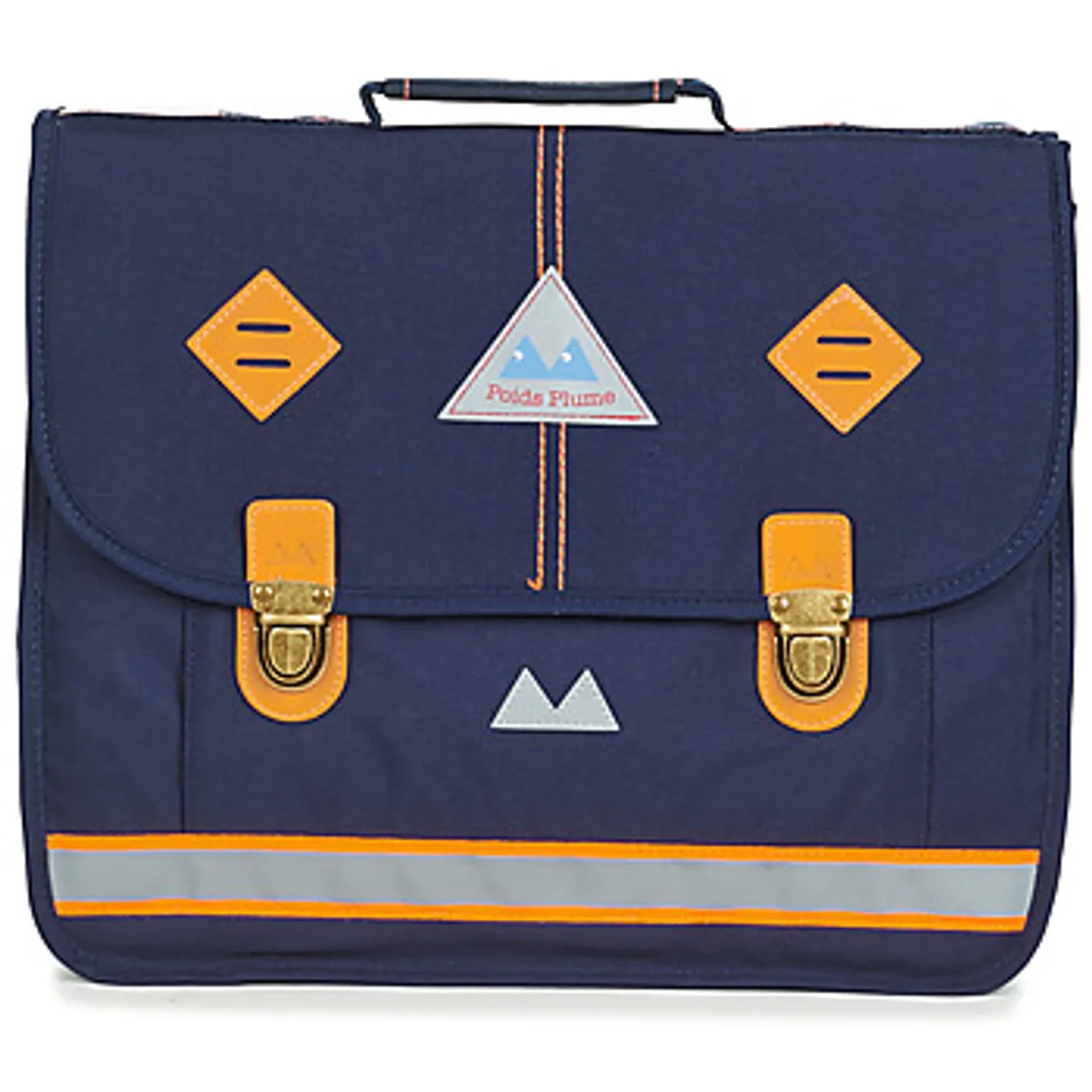 Poids Plume  VISIBILITY CARTABLE 38 CM  boys's Briefcase in Blue