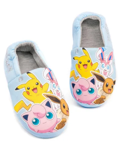 Pokemon Slippers For Girls | Kids Pikachu Sylveon Eevee