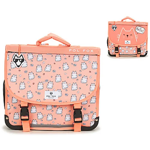 Pol Fox  CARTABLE HELLO 35 CM  girls's Briefcase in Pink