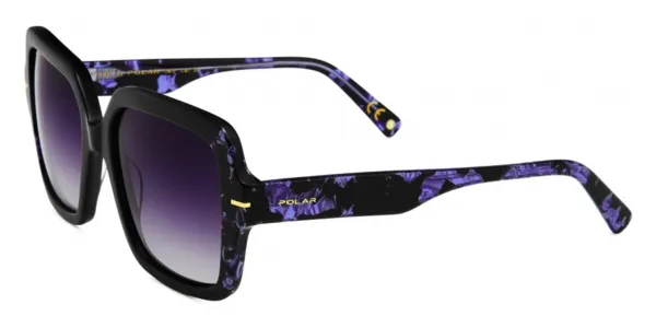 Polar GOLD 113 Polarized 420 Women's Sunglasses Blue Size 56