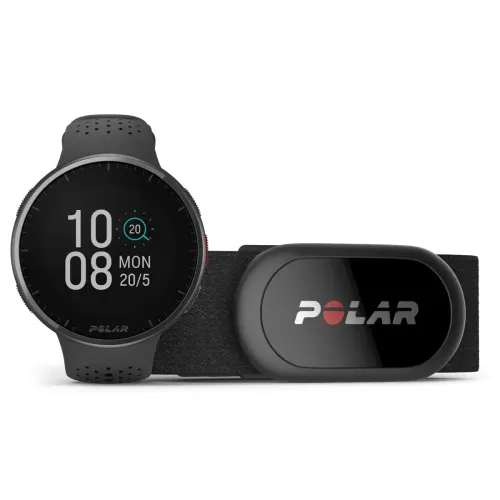 Polar Pacer Pro with H10 Heart Rate Monitor Chest Strap -