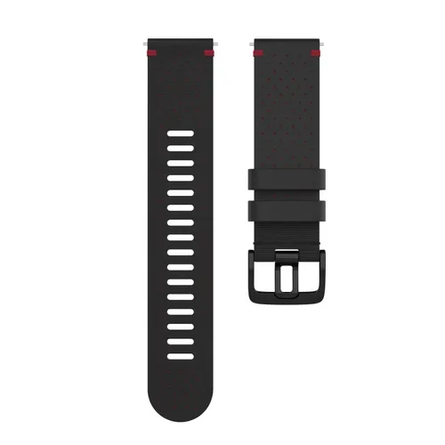 Polar perforated leather wristband for 22mm compatible