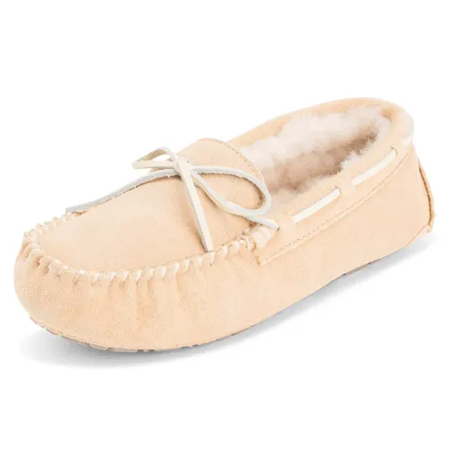 Polar Womens Moccasins Real Suede Australian Loafers