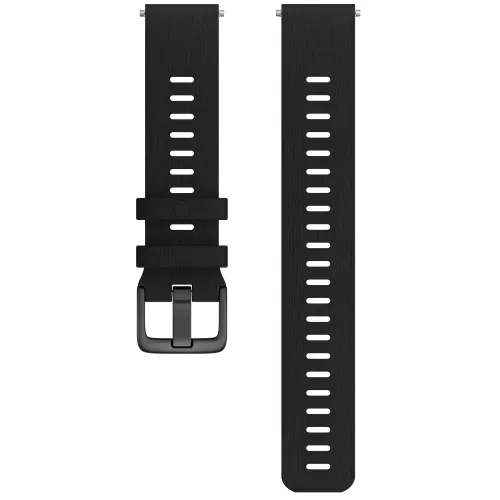 Polar wristband 20mm silicon black S-L (Pacer series)