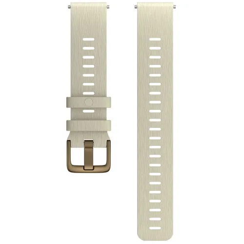 Polar wristband 20mm silicon white S-L (Pacer series)