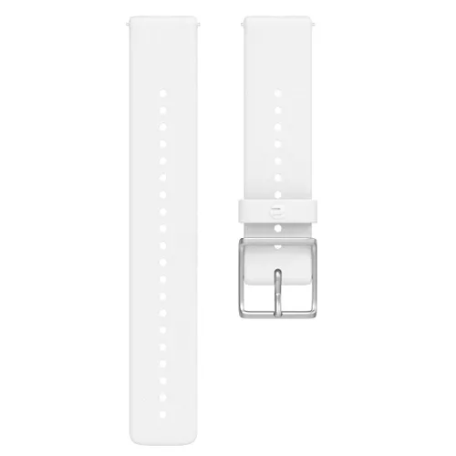 Polar wristband 20mm silicone white M/L