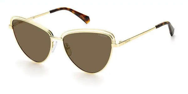 Polaroid PLD 4094/S J5G/SP Women's Sunglasses Gold Size 57