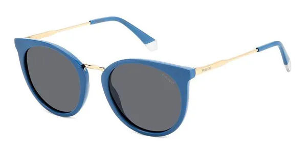 Polaroid PLD 4146/S/X MVU/M9 Women's Sunglasses Blue Size 53