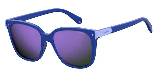 Polaroid PLD 6036/S Polarized B3V/MF Men's Sunglasses Blue Size 53