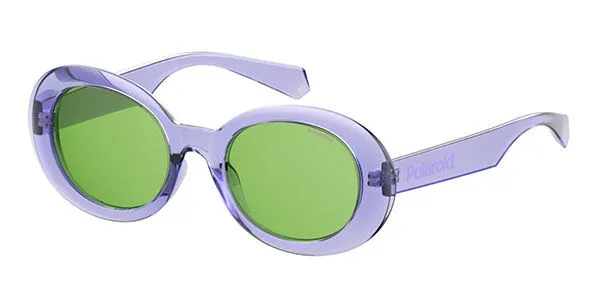 Polaroid PLD 6052/S Polarized 789/UC Women's Sunglasses Purple Size 52