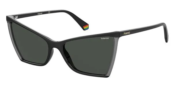 Polaroid PLD 6127/S 08A/M9 Women's Sunglasses Black Size 57