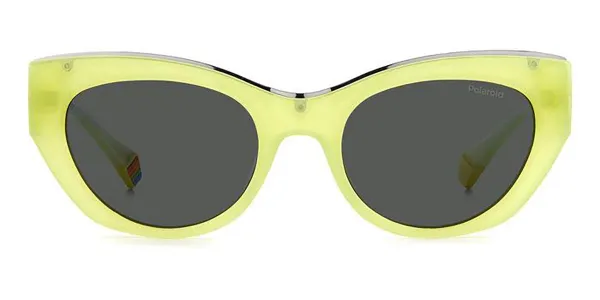Polaroid PLD 6199/S/X Polarized 6DX/M9 Women's Sunglasses Yellow Size 50