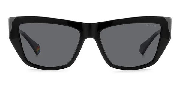 Polaroid PLD 6210/S/X Polarized 807/M9 Women's Sunglasses Black Size 55