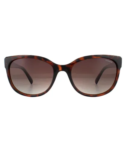 Polaroid Womens Sunglasses PLD 4030/S Q3V LA Dark Havana Glitter Brown Gradient Polarized - One
