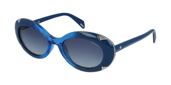 Police SPLA16 STAGEDIVE 2 07LN Men's Sunglasses Blue Size 54