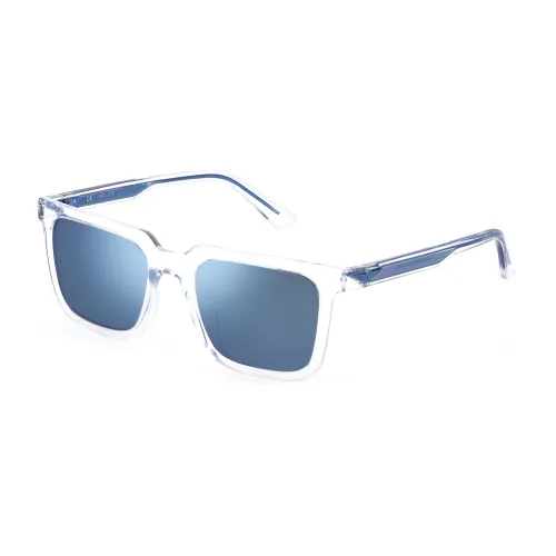 Police , Stylish Sunglasses Splf15 ,Blue male, Sizes: