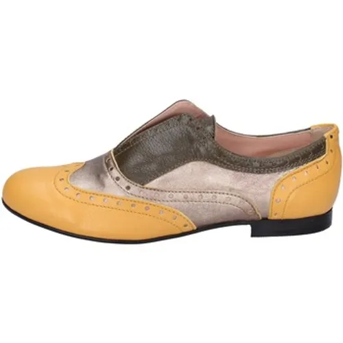 Pollini  BE352  women's Derby Shoes & Brogues in Yellow