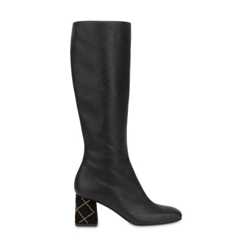 Pollini , Black Boots ,Black female, Sizes: