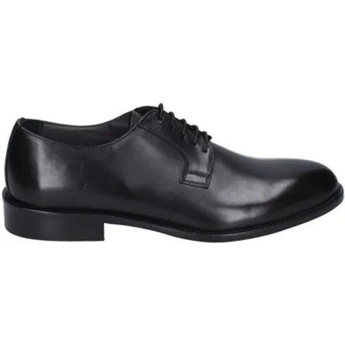 Pollini  EZ821  men's Derby Shoes & Brogues in Black