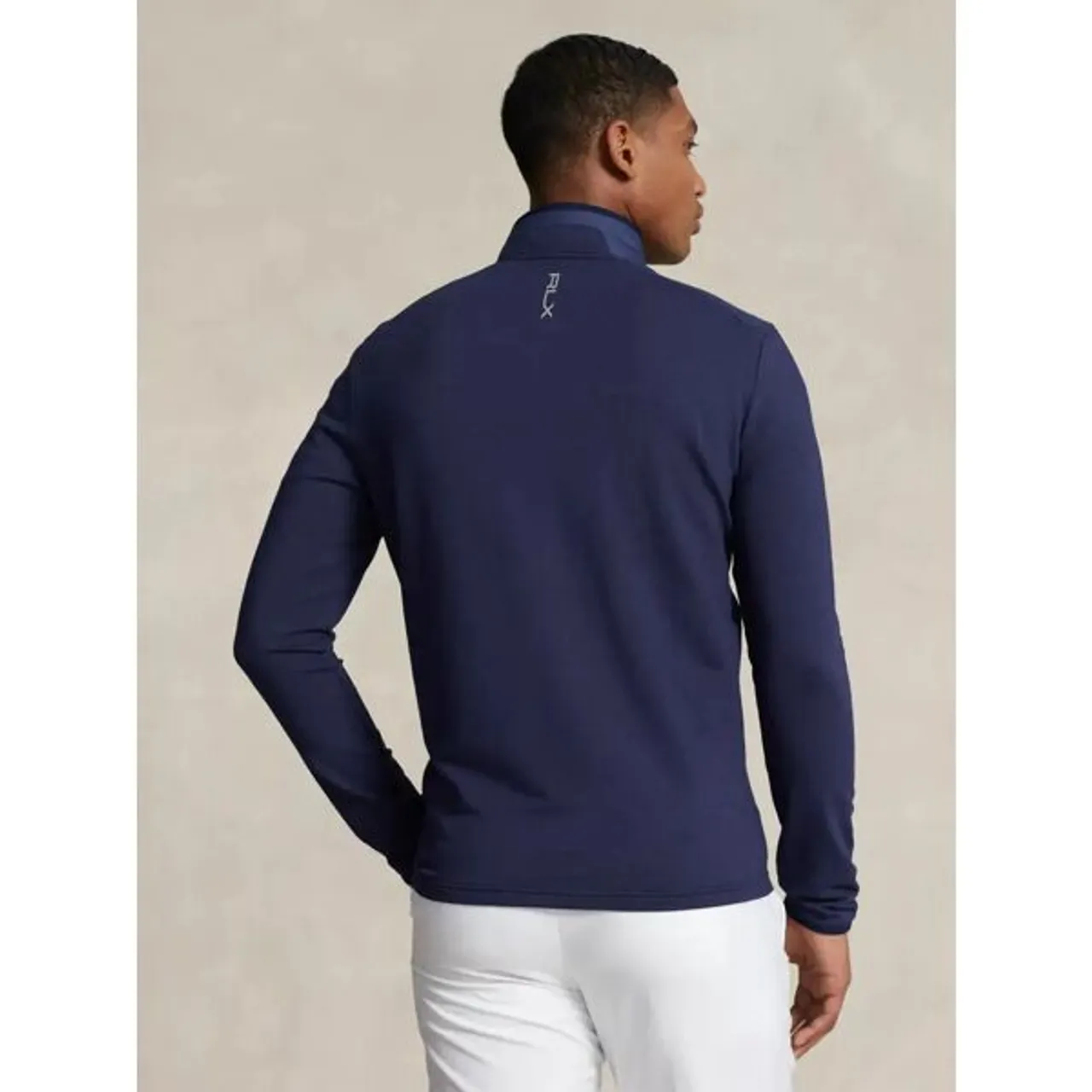 Polo Golf Ralph Lauren Hybrid Mockneck Jacket, Navy - Navy - Male