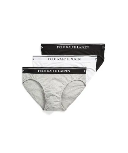 Polo Ralph Lauren 3 Pack Mens Briefs - Multicolour Fabric