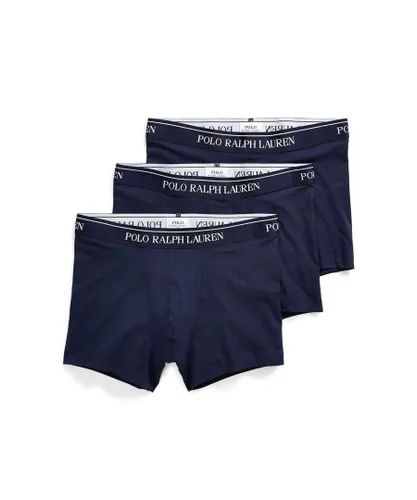 Polo Ralph Lauren 3 pack of classic Mens underpants - Navy Fabric
