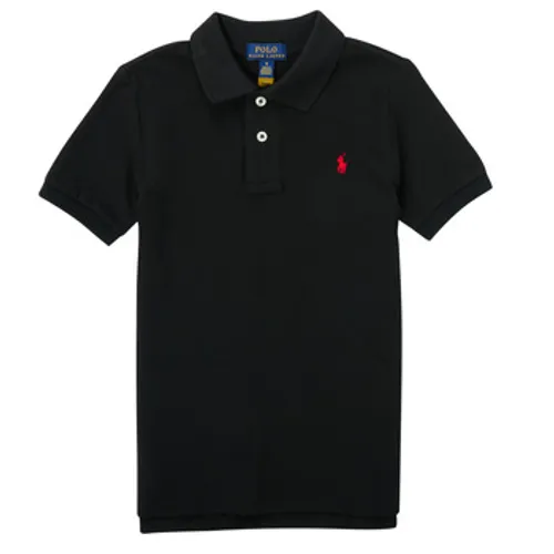 Polo Ralph Lauren  322603252001  boys's Children's polo shirt in Black