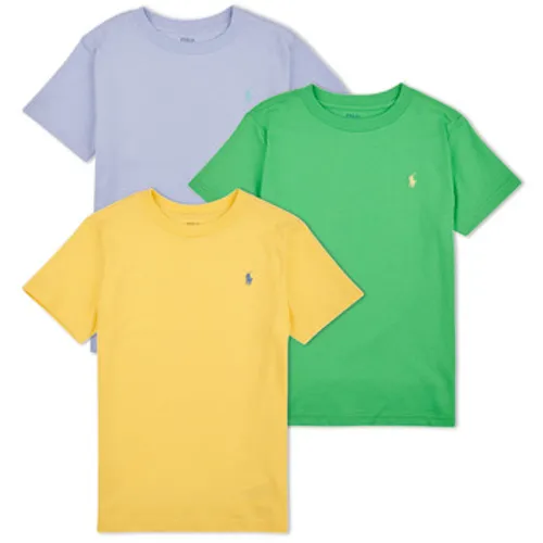 Polo Ralph Lauren  3PKCNSSTEE-SETS-GIFT BOX SET  boys's Children's T shirt in Multicolour