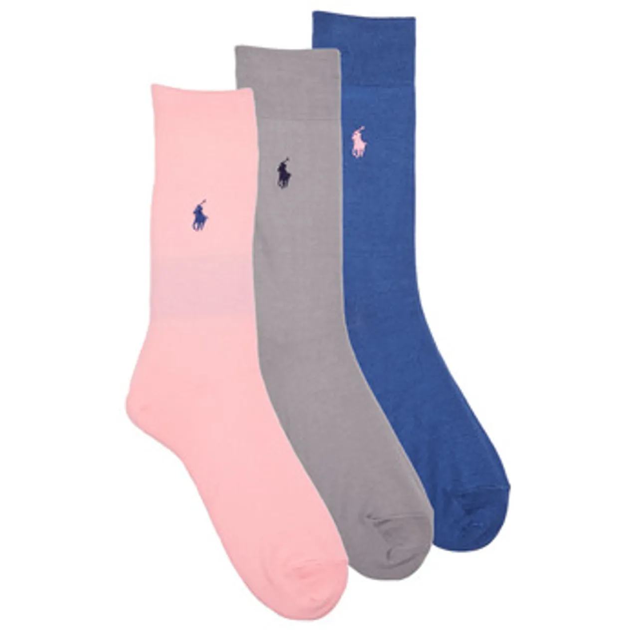 Polo Ralph Lauren  84023PK-MERC 3PK-CREW SOCK-3 PACK  women's Socks in Multicolour