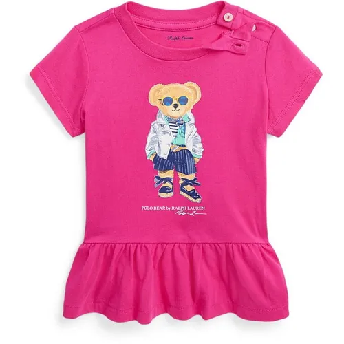 Polo Ralph Lauren Bear T-Shirt Babies - Pink