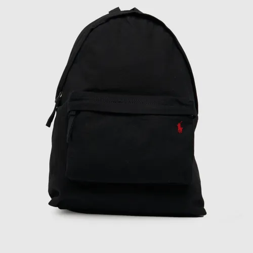 Polo Ralph Lauren Black Canvas Backpack