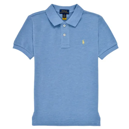 Polo Ralph Lauren  BLEUNI  boys's Children's polo shirt in Blue