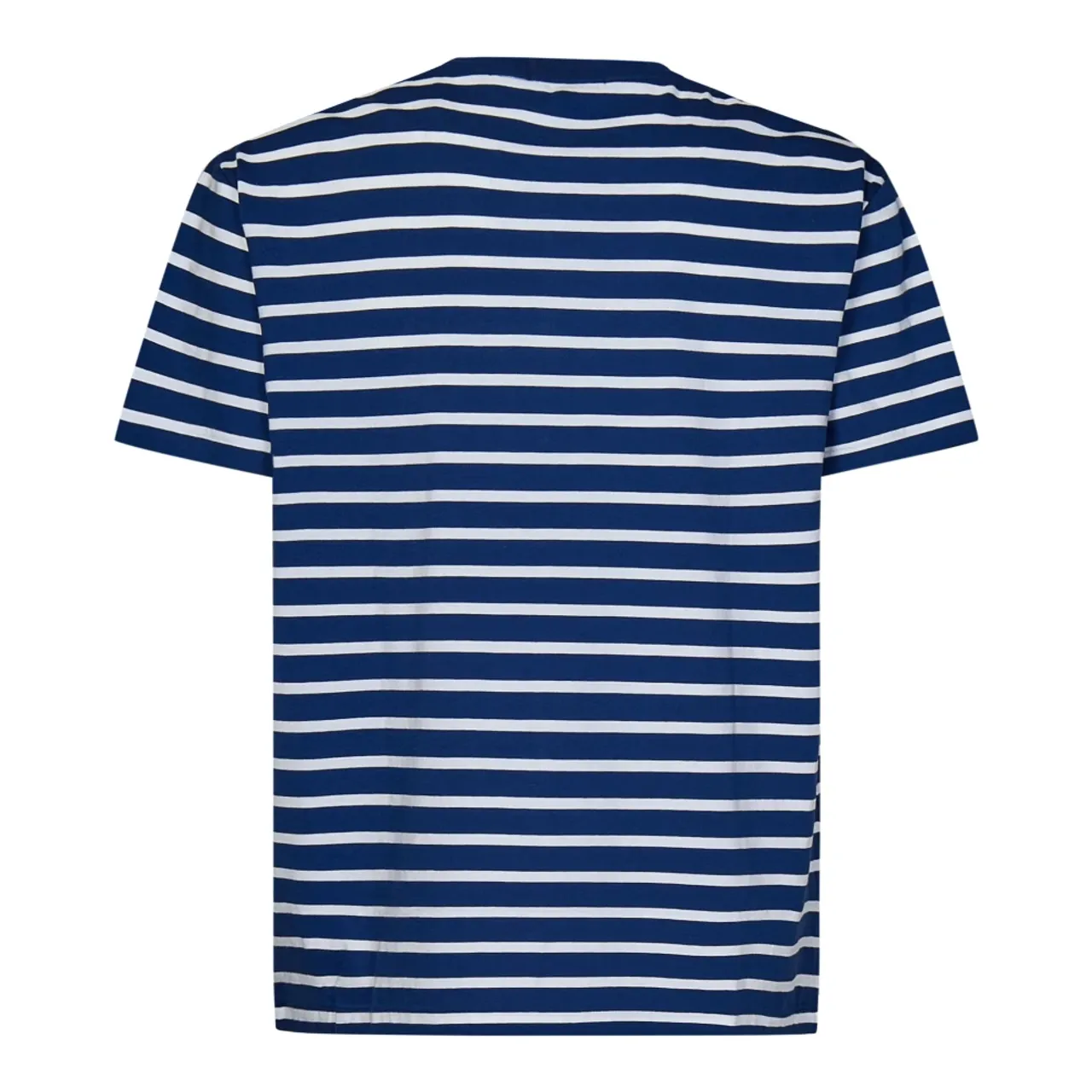 Polo Ralph Lauren , Blue Striped Polo T-shirts for Men ,Blue male, Sizes: