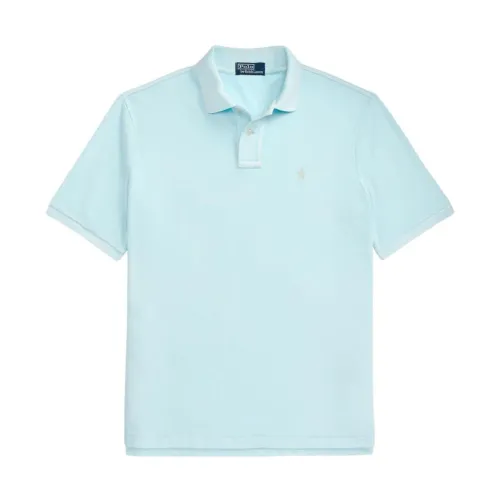 Polo Ralph Lauren , Blue T-shirts and Polos ,Blue male, Sizes: