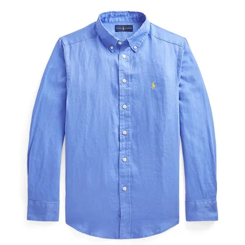 Polo Ralph Lauren Boy's Logo Shirt - Blue