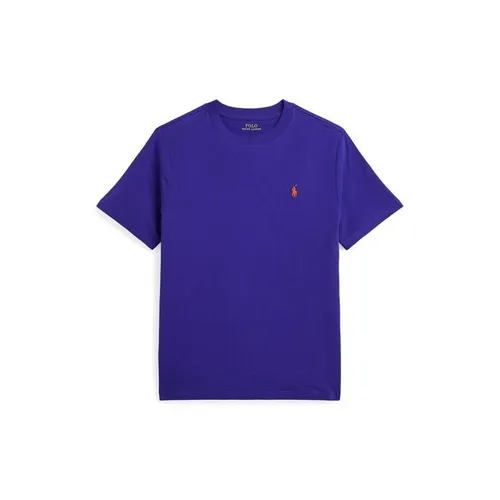 Polo Ralph Lauren Boy's Short Sleeve Logo T Shirt - Blue