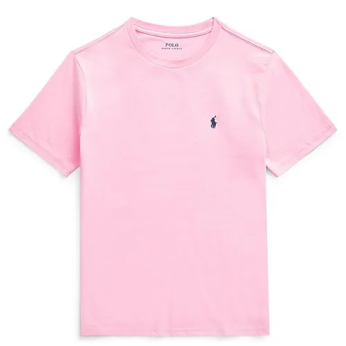 Polo Ralph Lauren Boy's Short Sleeve Logo T Shirt - Pink