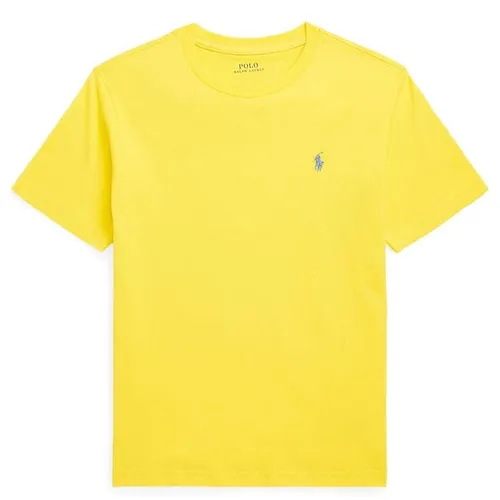 Polo Ralph Lauren Boy's Short Sleeve Logo T Shirt - Yellow