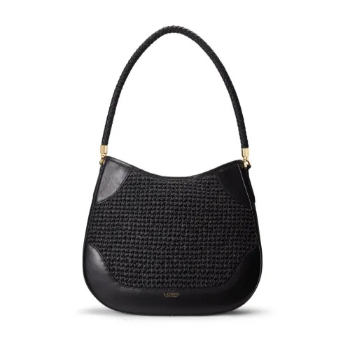 Polo Ralph Lauren , Charli Messenger Bag ,Black female, Sizes: ONE SIZE