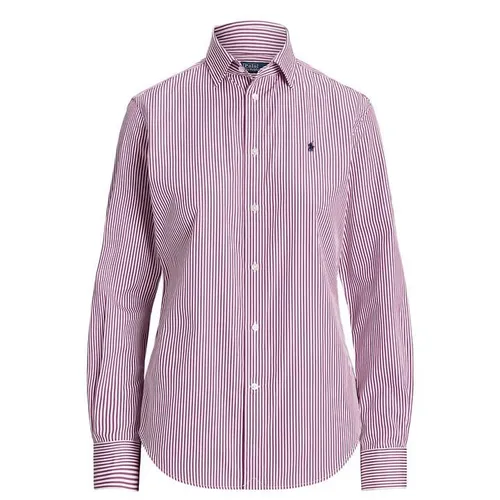 Polo Ralph Lauren Charlotte Stripe Oxford Shirt - Pink