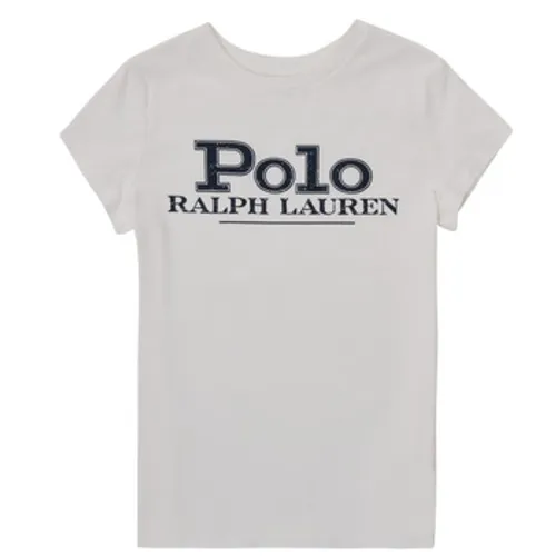 Polo Ralph Lauren  CIMEZO  girls's Children's T shirt in White