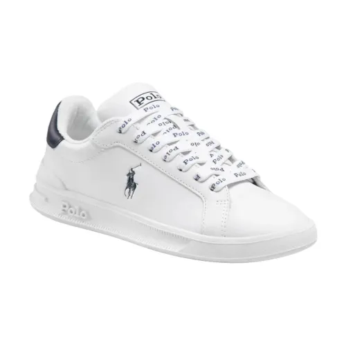 Polo Ralph Lauren , Classic Low-Cut Sports Sneakers ,White male, Sizes: