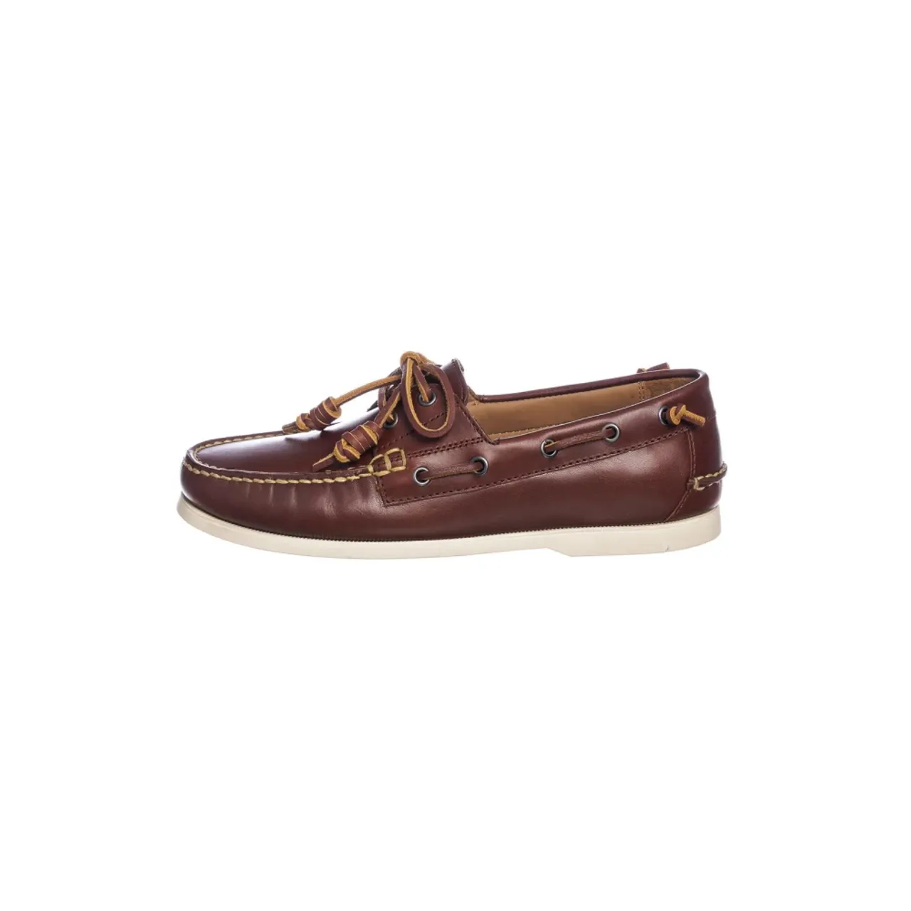 Polo Ralph Lauren , Classic Slip-On Boat Shoes ,Brown male, Sizes: