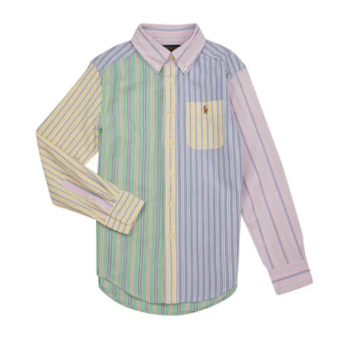 Polo Ralph Lauren  CLBDPPC-SHIRTS-SPORT SHIRT  boys's Children's Long sleeved Shirt in Multicolour