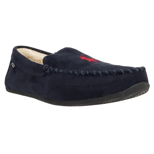 Polo Ralph Lauren Collins Microsuede Slippers - Blue
