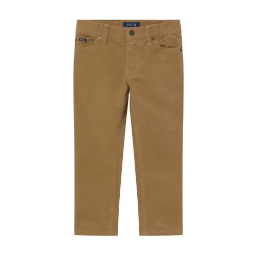 Polo Ralph Lauren , Corduroy Pants ,Brown male, Sizes: